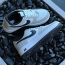 Air Force cinza/branco e preto