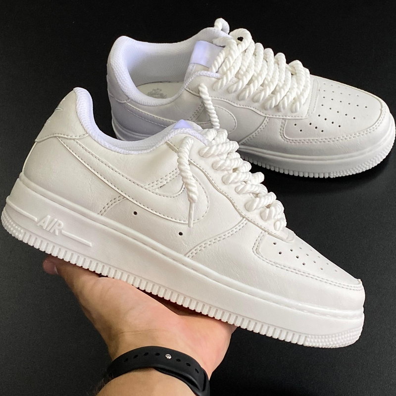 Air Force 1 Low White - Fat Lace