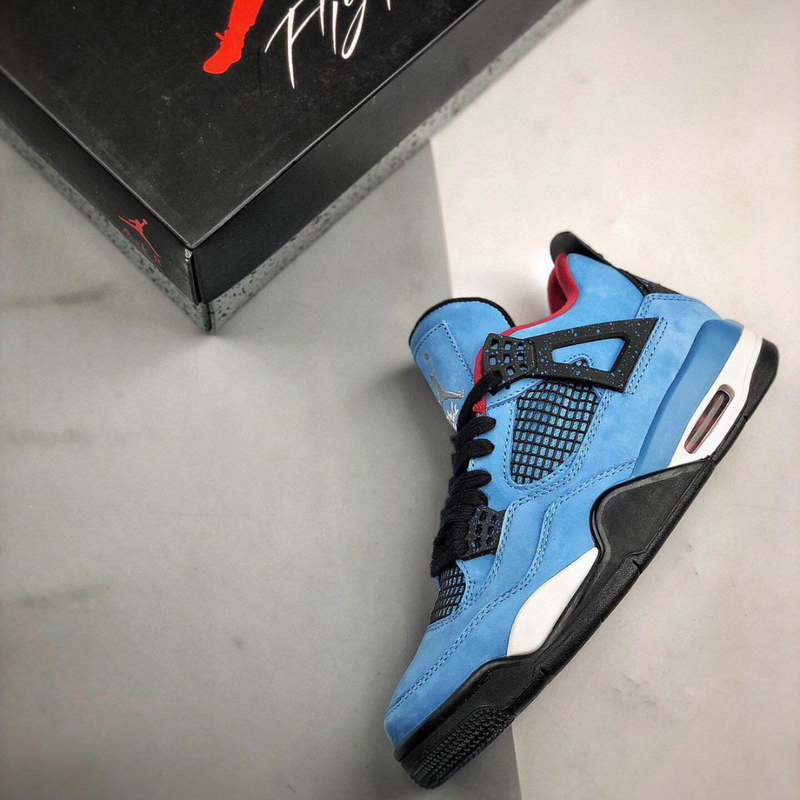 AIR JORDAN 4 RETRO X TRAVIS SCOTT ' CACTUS JACK '