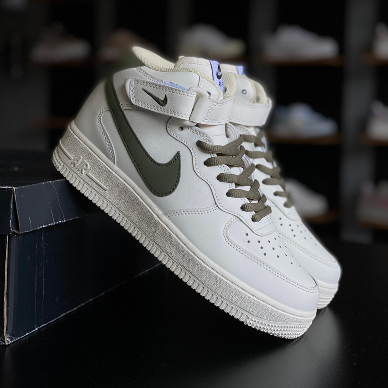 Air Force 1 Mid Off White Olive