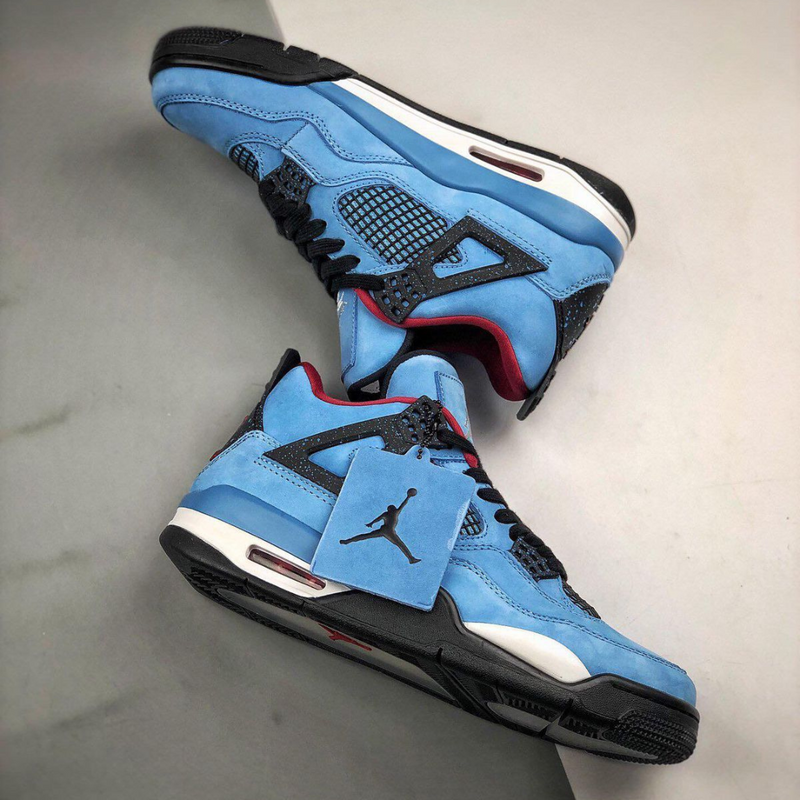 AIR JORDAN 4 RETRO X TRAVIS SCOTT ' CACTUS JACK '