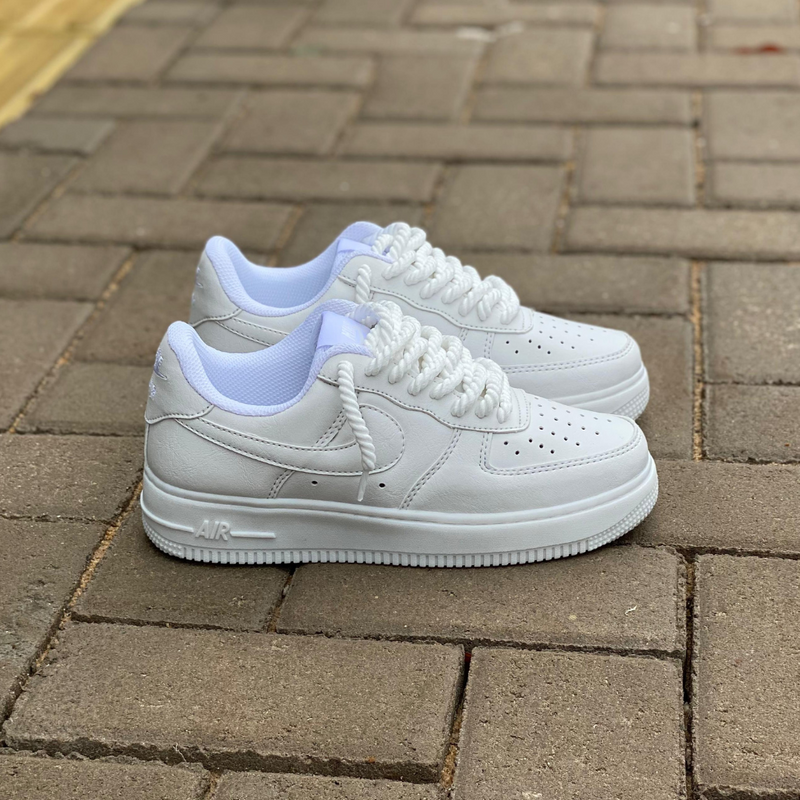 Air Force 1 Low White - Fat Lace