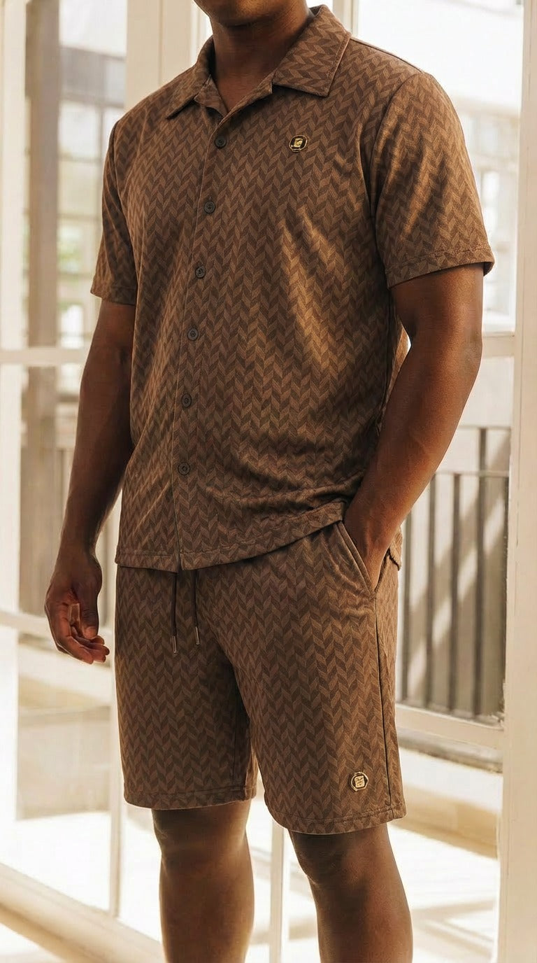 Conjunto Fatal - Marrom Revéillon