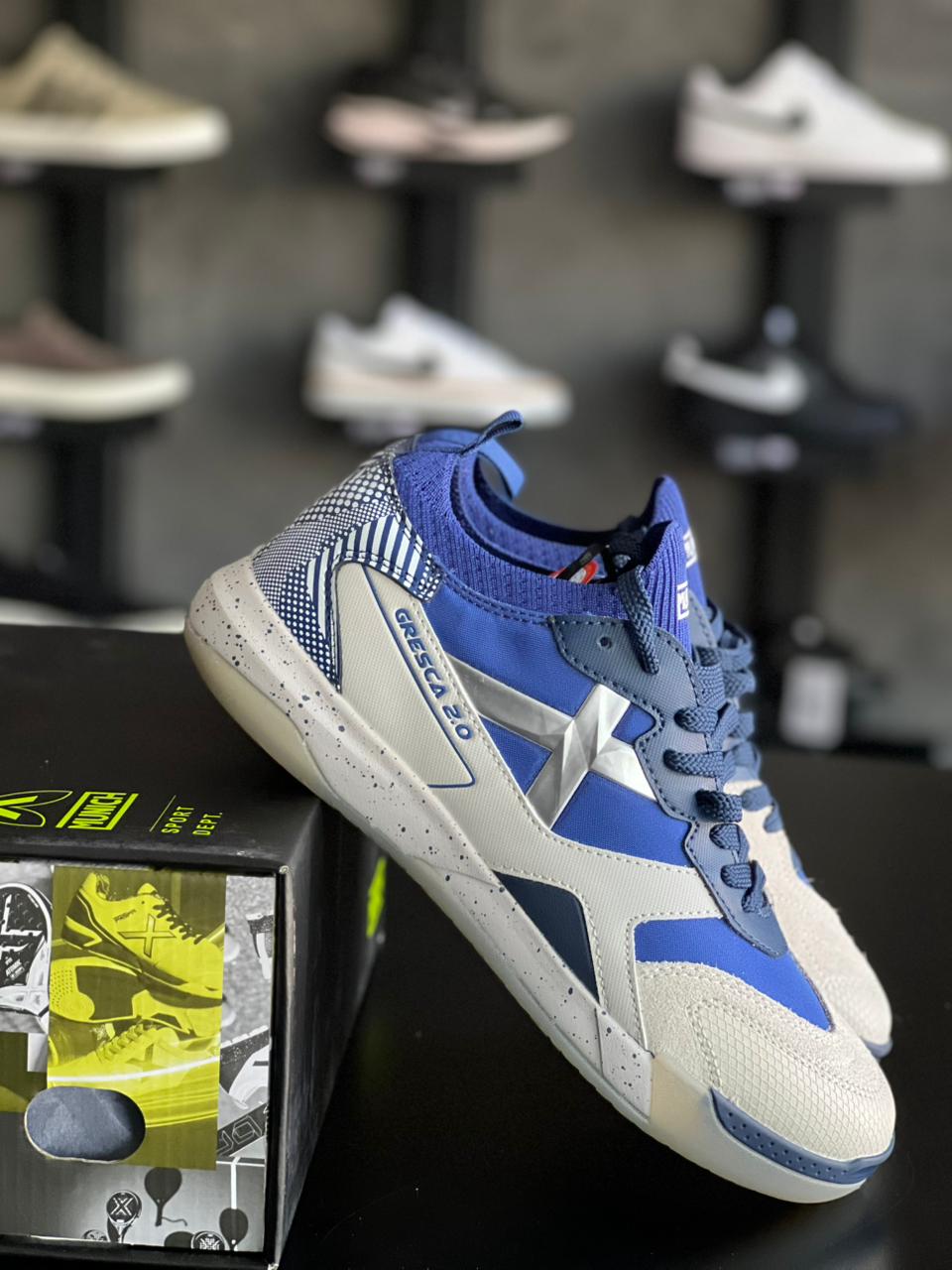 MUNICH GRESCA 2.0 AZUL-BRANCA