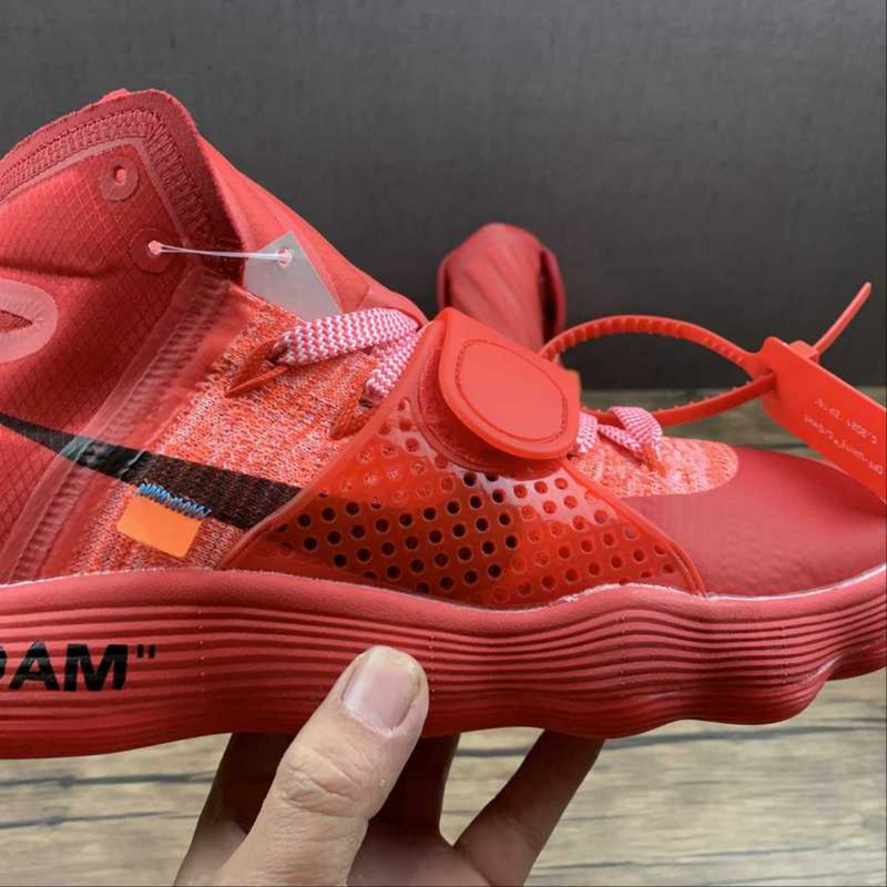 HYPERDUNK FLYKNIT RED & Off white