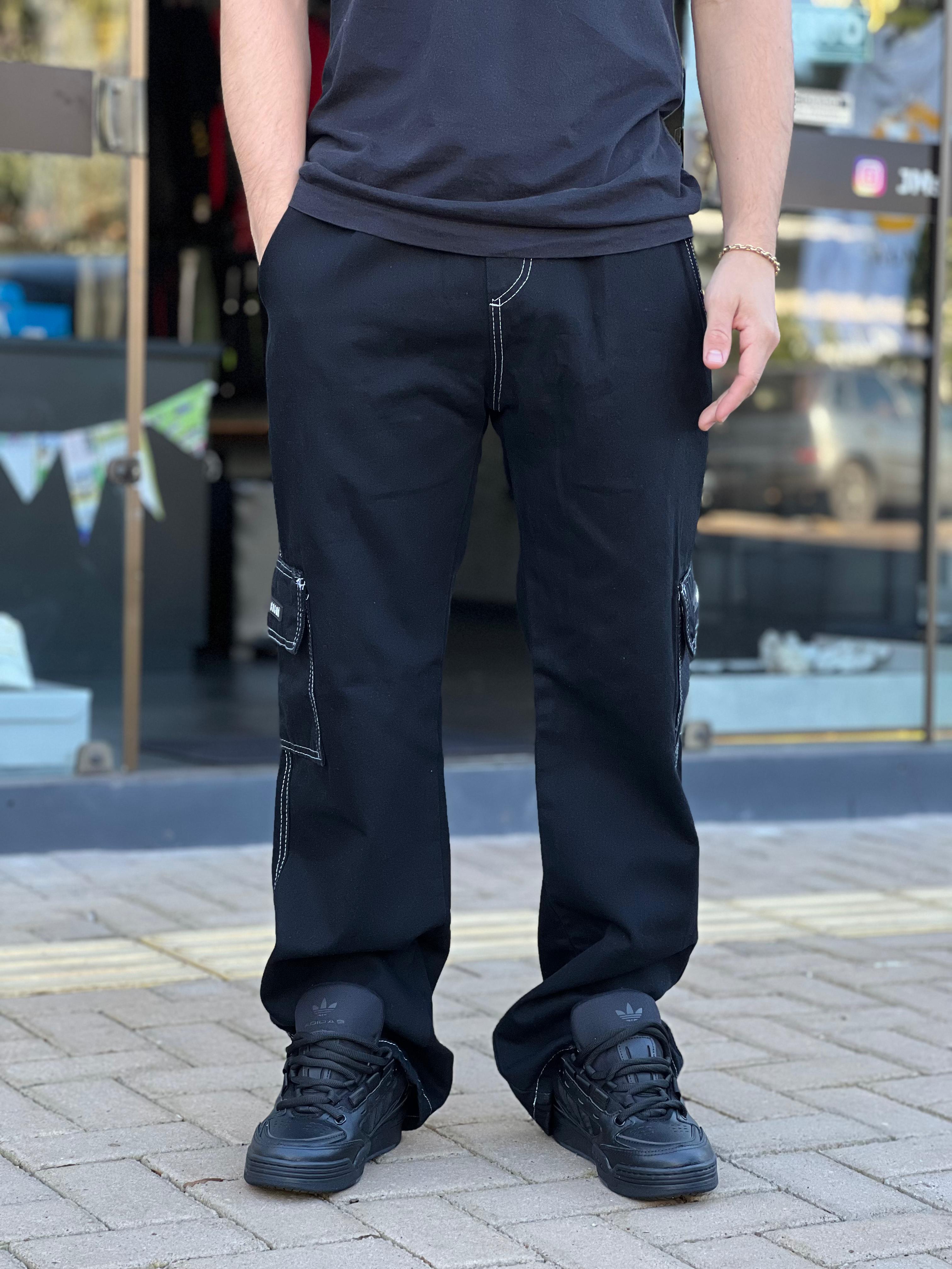 Calça Cargo Calmô - Preta