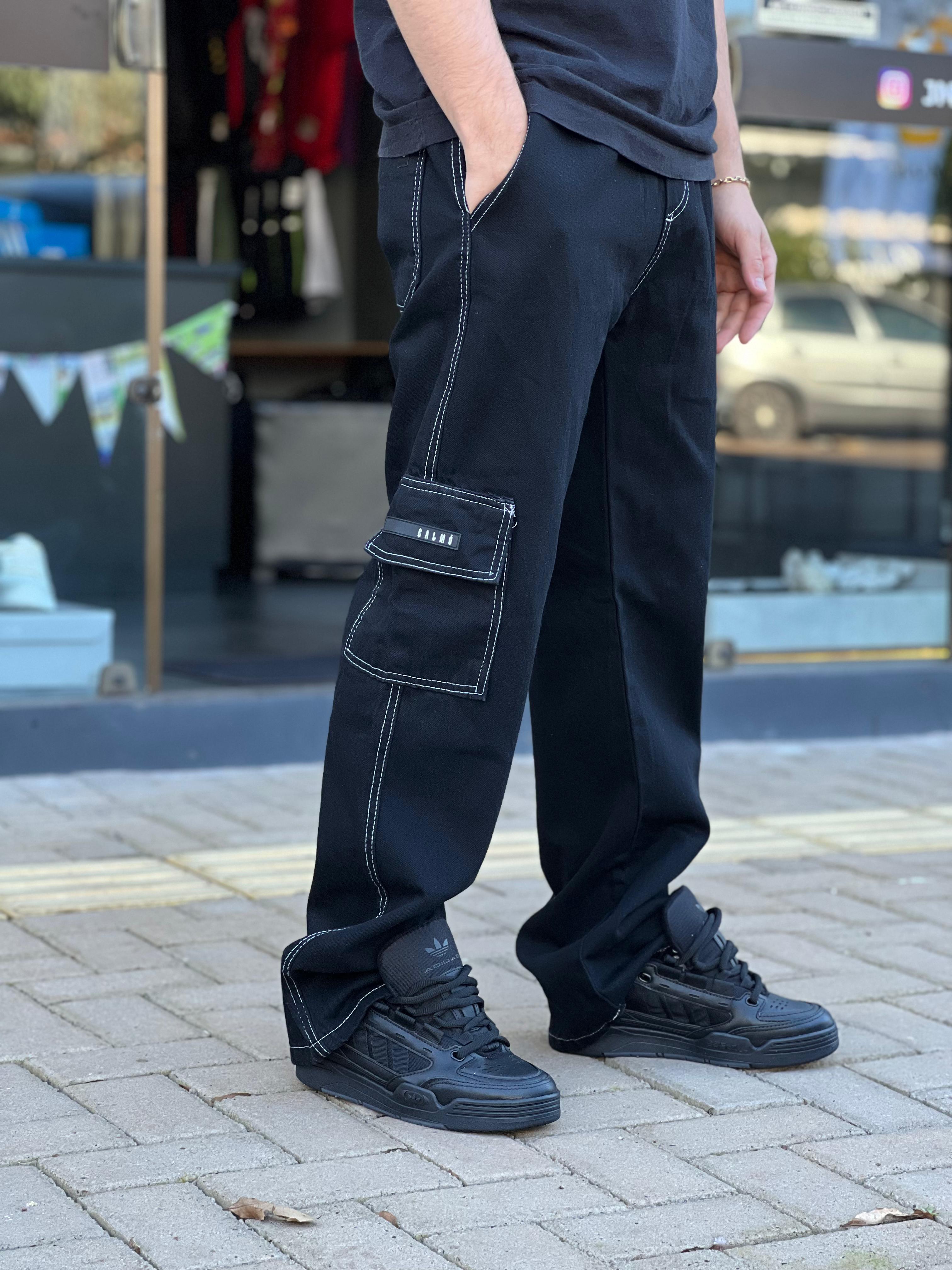Calça Cargo Calmô - Preta