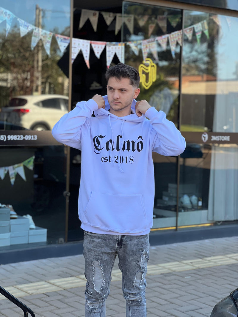 Moletom Calmô Est 2018 - Branco