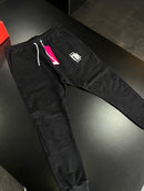 Calça moletom Mahe - Preto/Branco