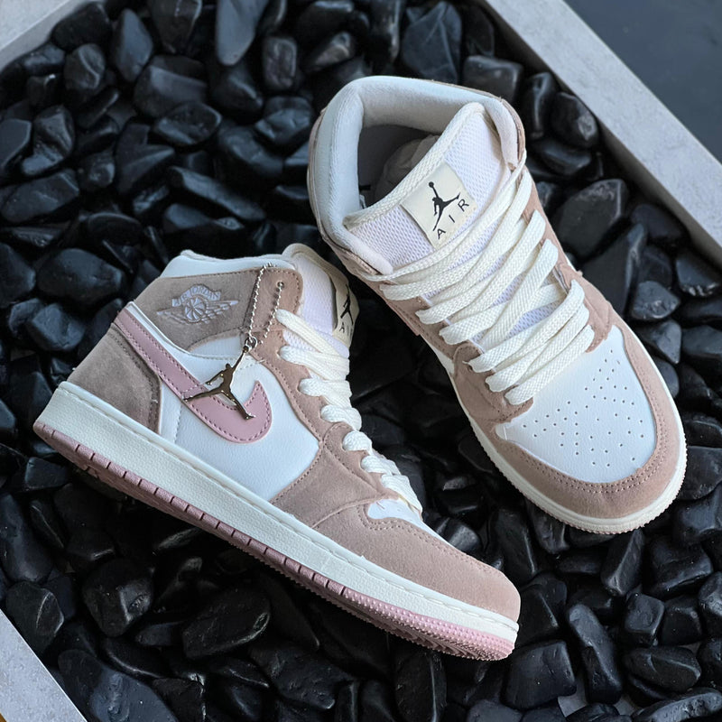 Jordan Mid Rosé Mocha