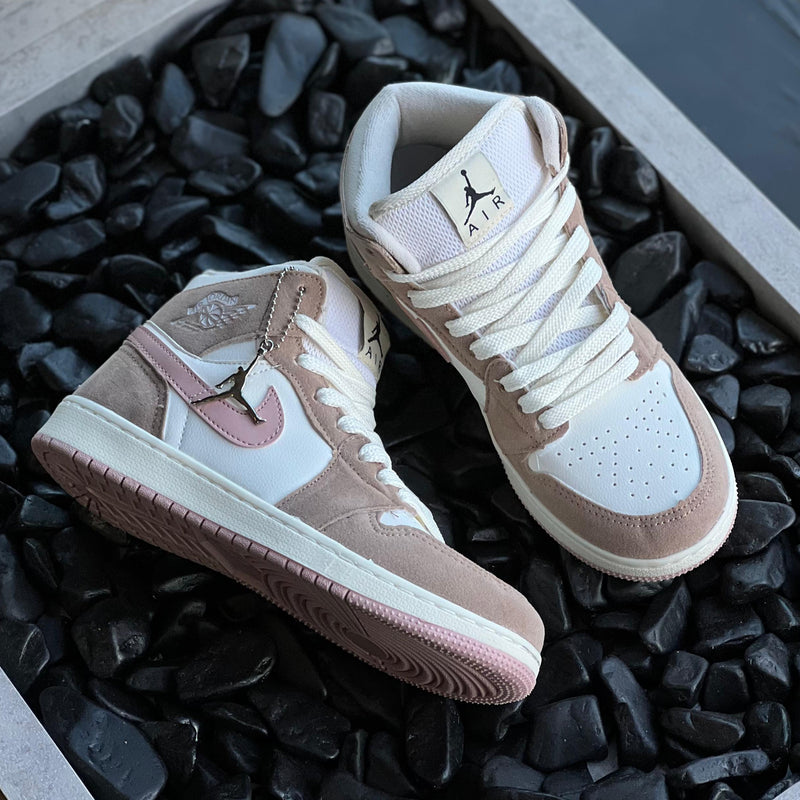 Jordan Mid Rosé Mocha