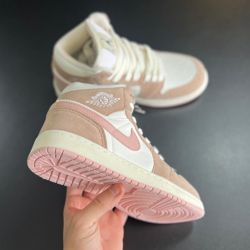 Jordan Mid Rosé Mocha