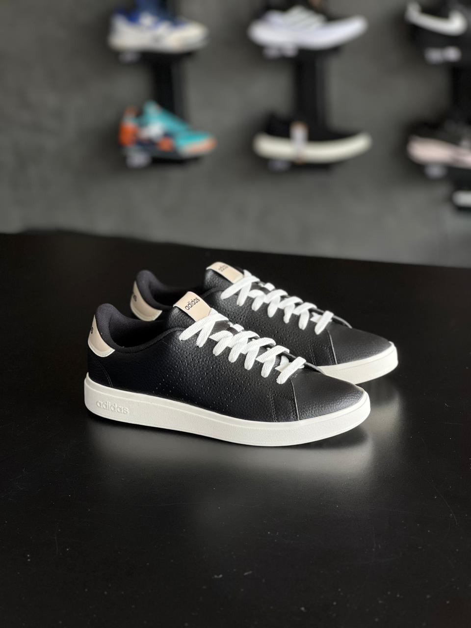Adidas Grand Court Base - Preto/Branco