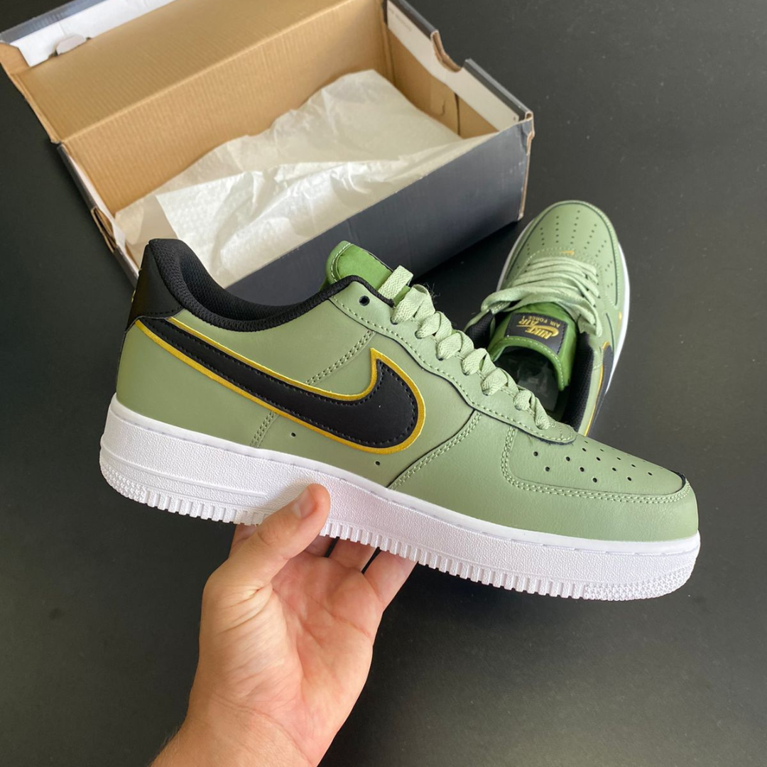 Olive green air force 1 store grade school