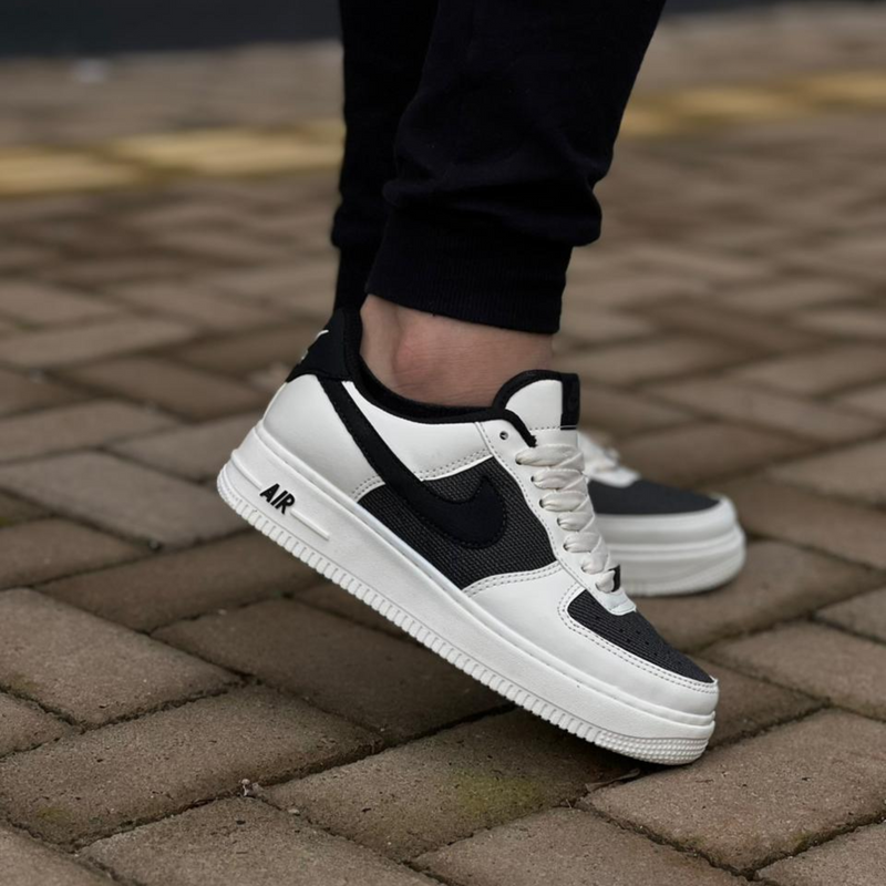 Air force 1 low - Dunas Preto/Off White
