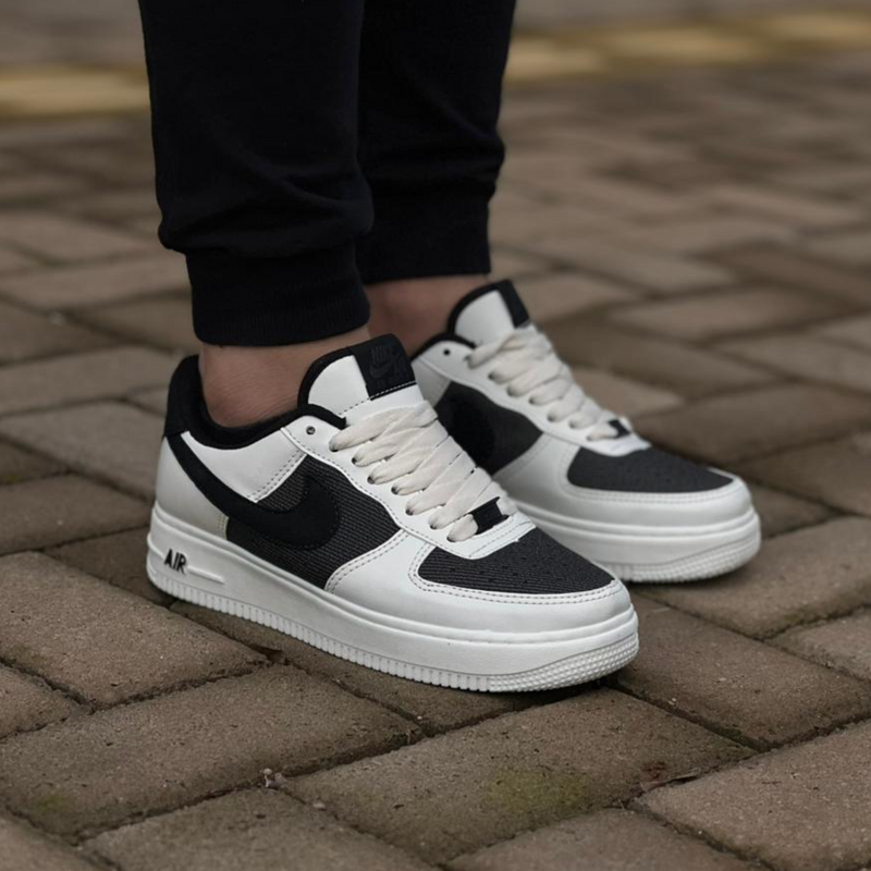 Air force 1 low - Dunas Preto/Off White