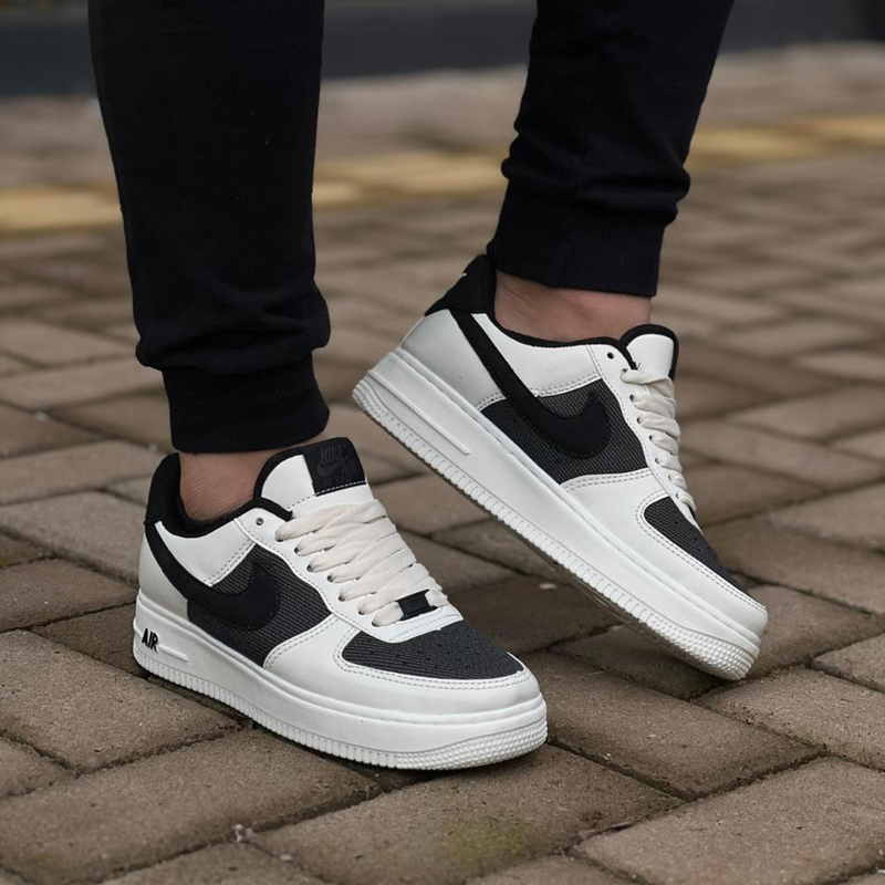 Air force 1 low - Dunas Preto/Off White