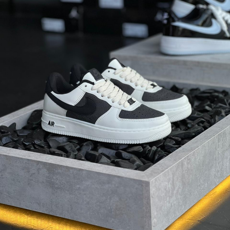 Air force 1 low - Dunas Preto/Off White