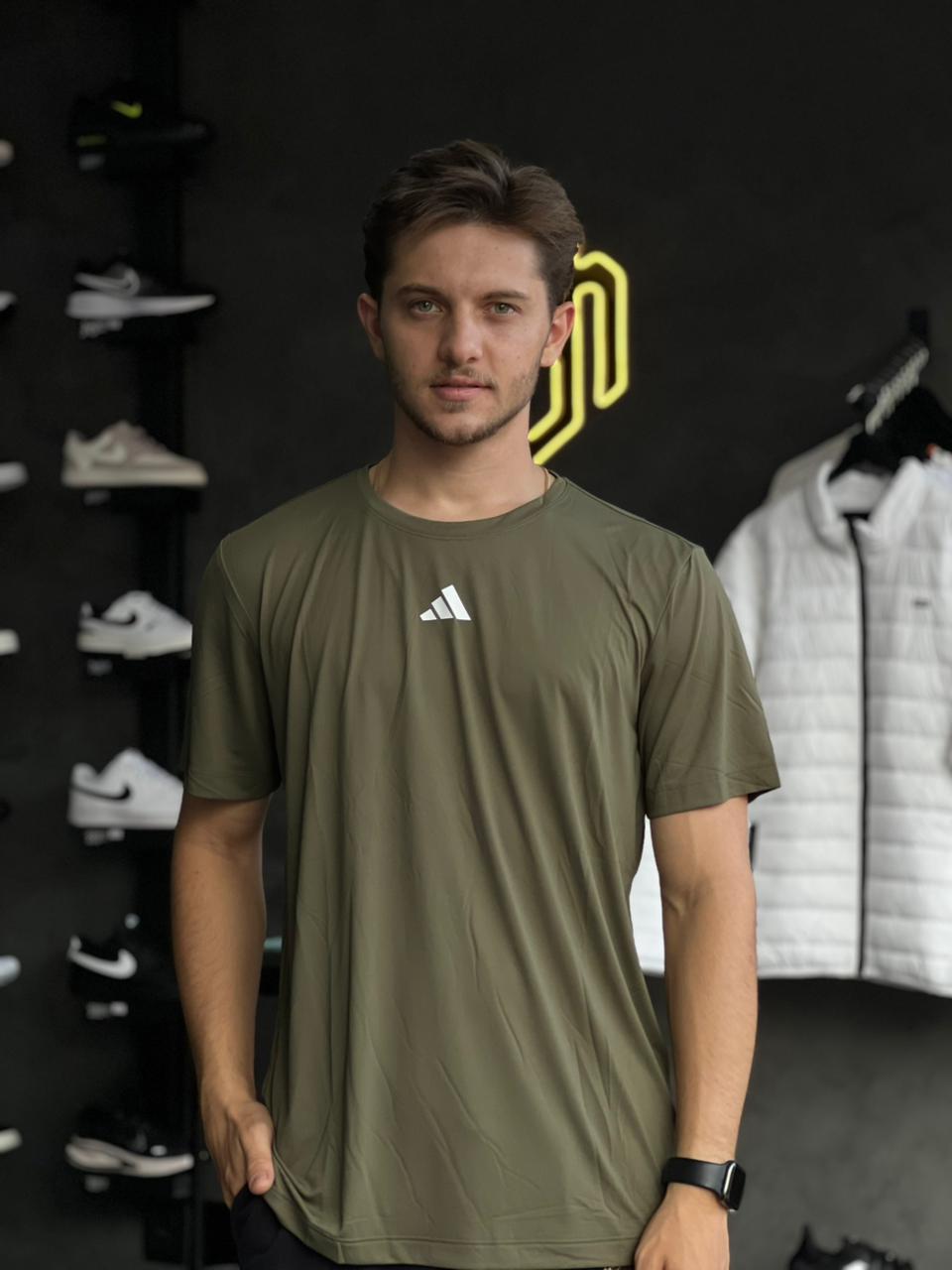 Camiseta Adidas Run - Verde