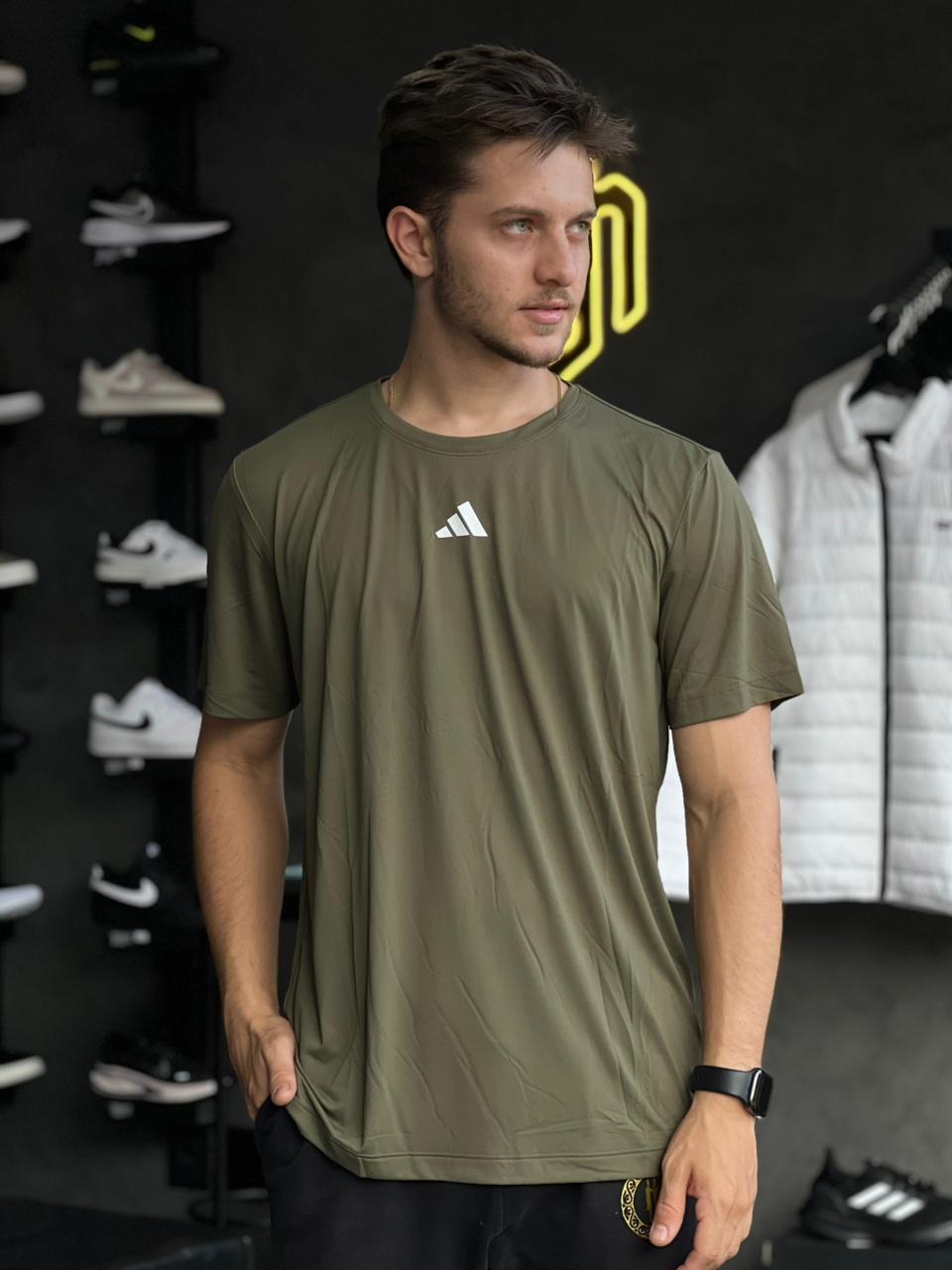 Camiseta Adidas Run - Verde
