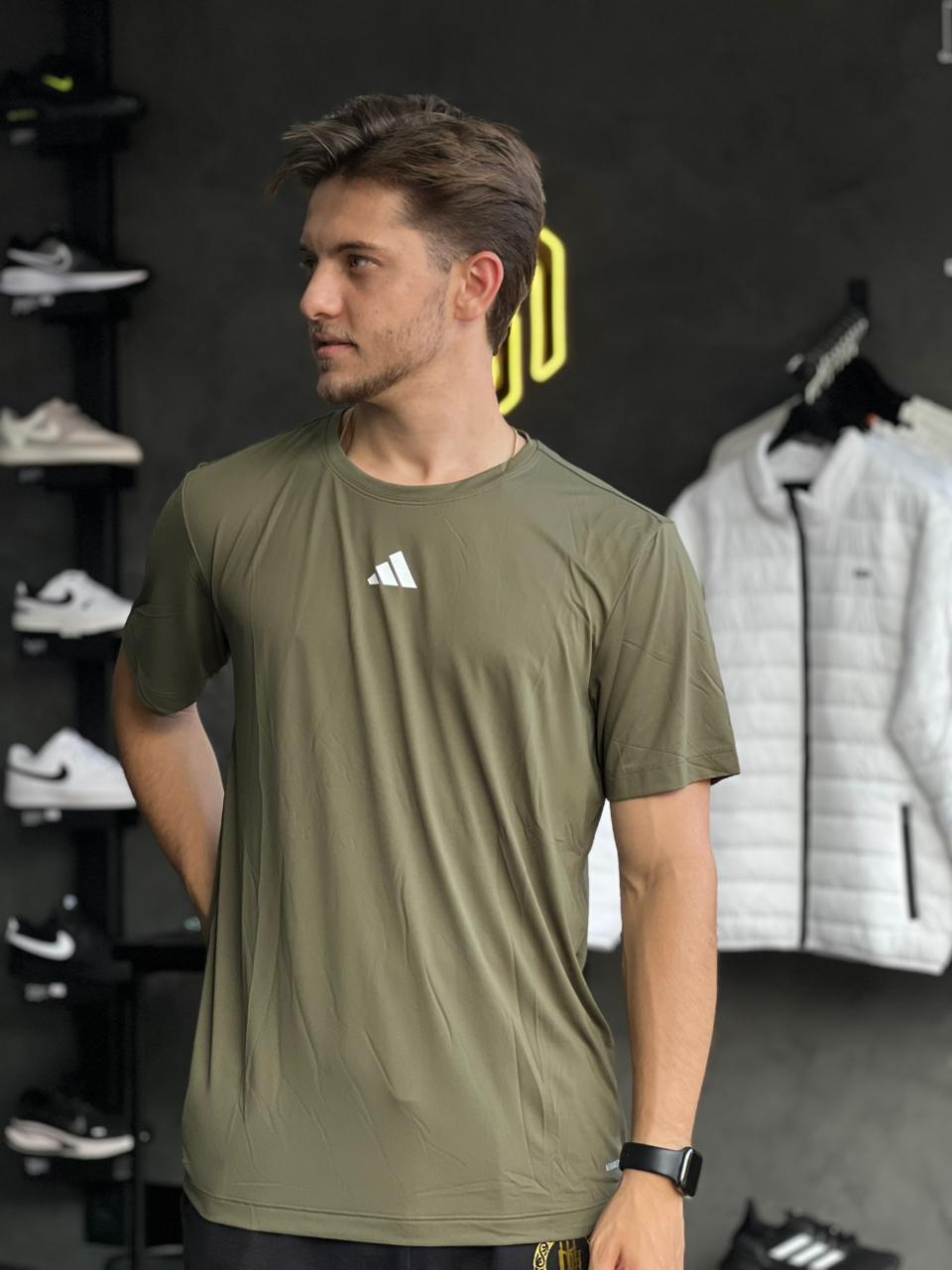 Camiseta Adidas Run - Verde