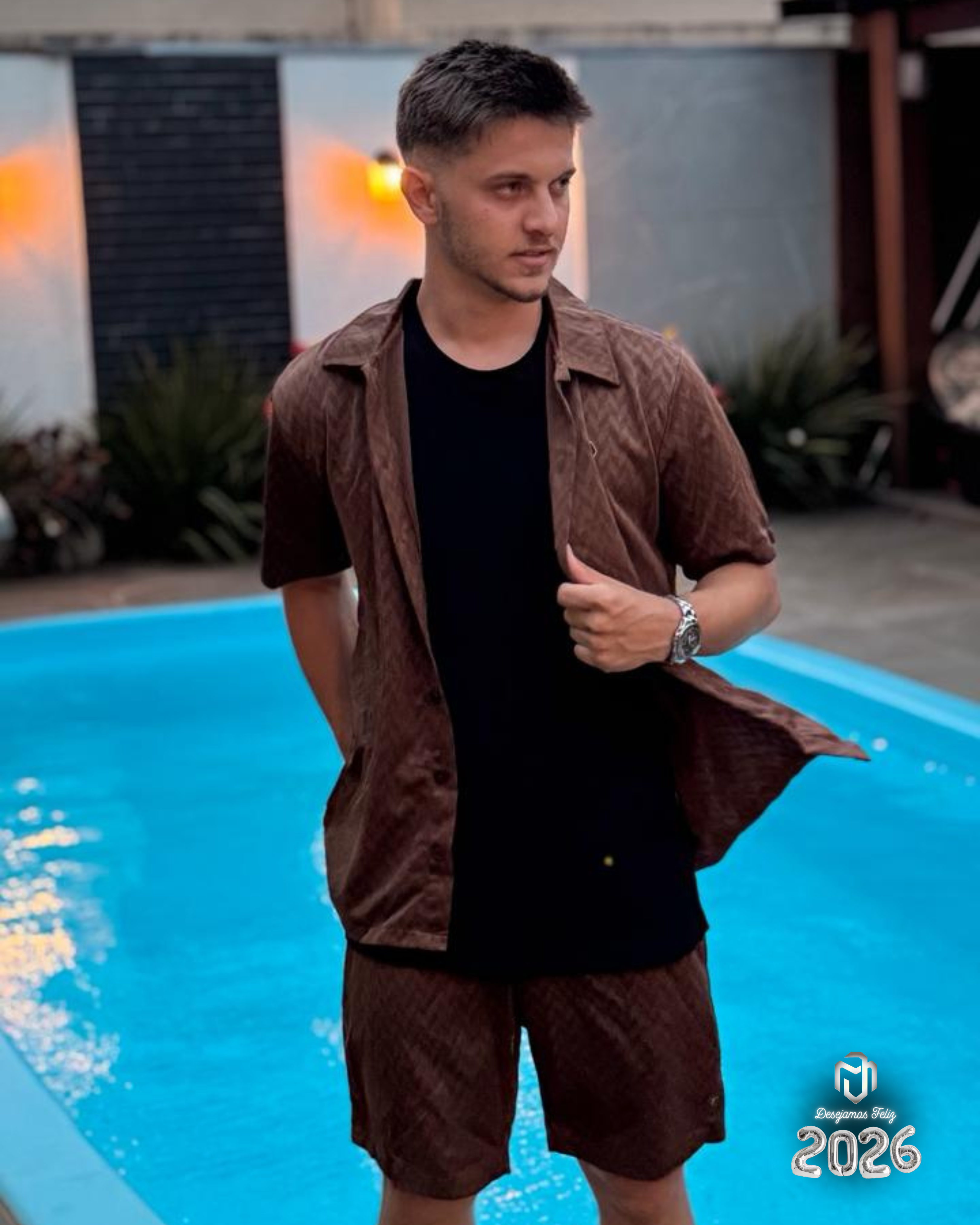 Conjunto Fatal - Marrom Revéillon