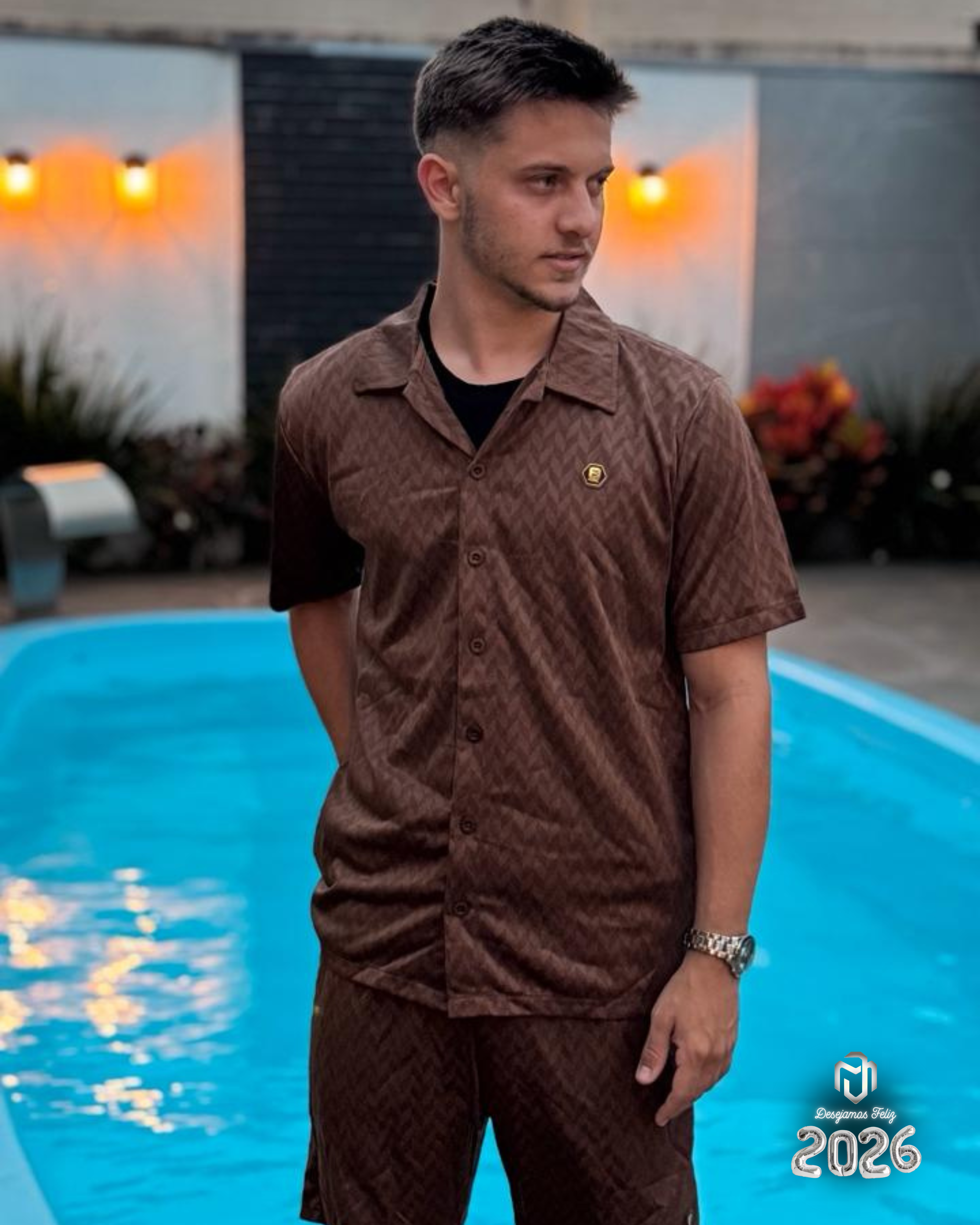 Conjunto Fatal - Marrom Revéillon