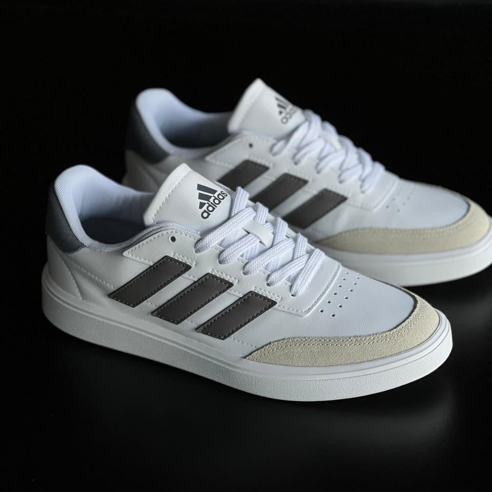 Adidas Courtblock - Branco/preto/cinza