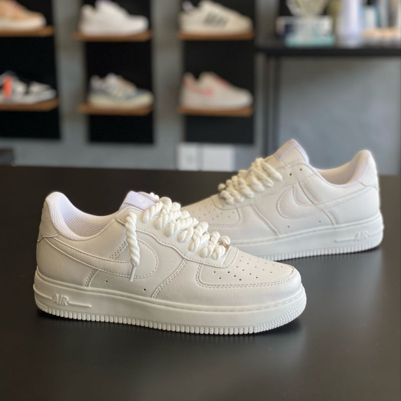 Air Force 1 Low White - Fat Lace