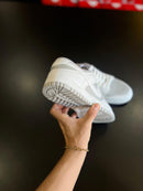 Dunk Low Cinza/branco Reverse