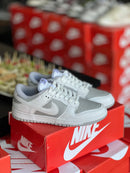 Dunk Low Cinza/branco Reverse