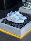 Dunk Low Cinza/branco Reverse