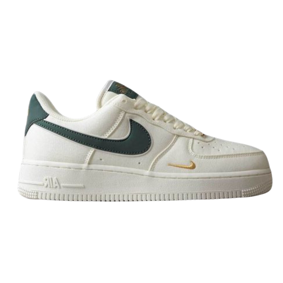 Air force 1 discount grey and gold