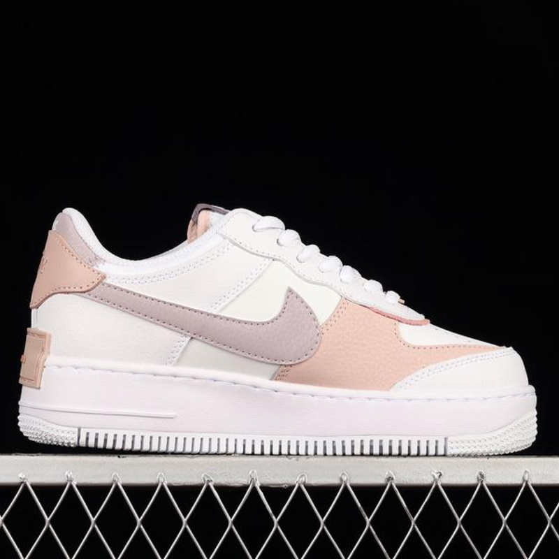 Nike Air force 1 Shadow - White Pink Oxford