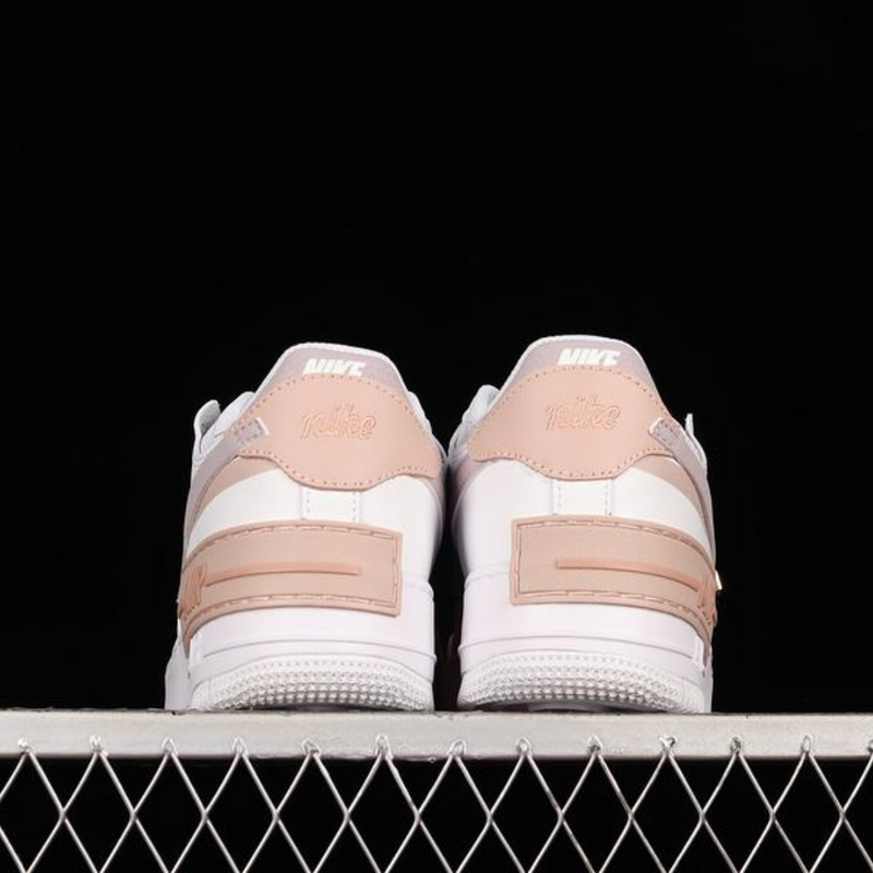 Nike Air force 1 Shadow - White Pink Oxford