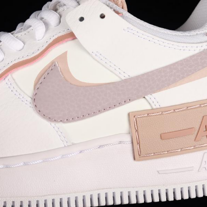 Nike Air force 1 Shadow - White Pink Oxford