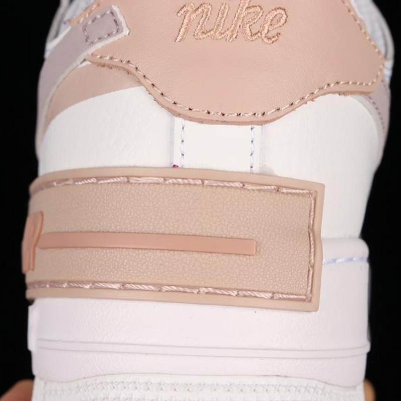 Nike Air force 1 Shadow - White Pink Oxford