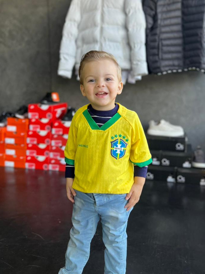 Camiseta do Brasil  MNRZ - Infantil