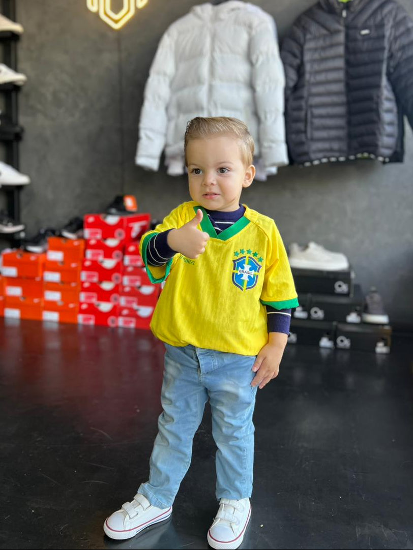 Camiseta do Brasil  MNRZ - Infantil