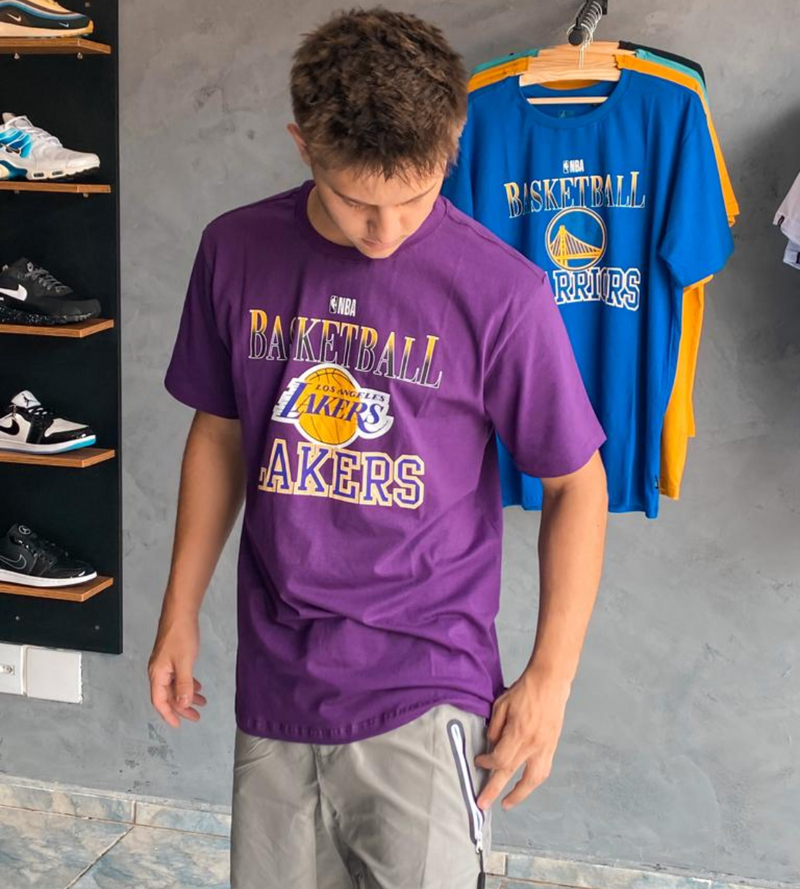 Camiseta Oficial NBA  Lakers