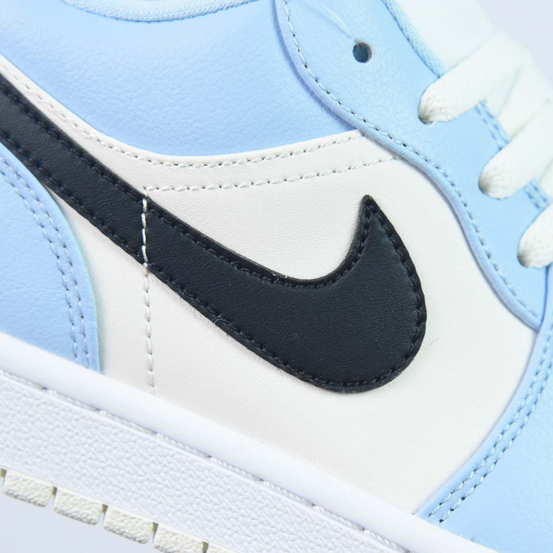 JORDAN 1 LOW - ICE BLUE BLACK