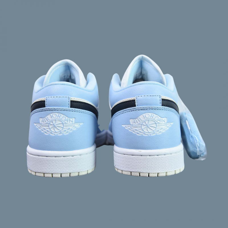 JORDAN 1 LOW - ICE BLUE BLACK