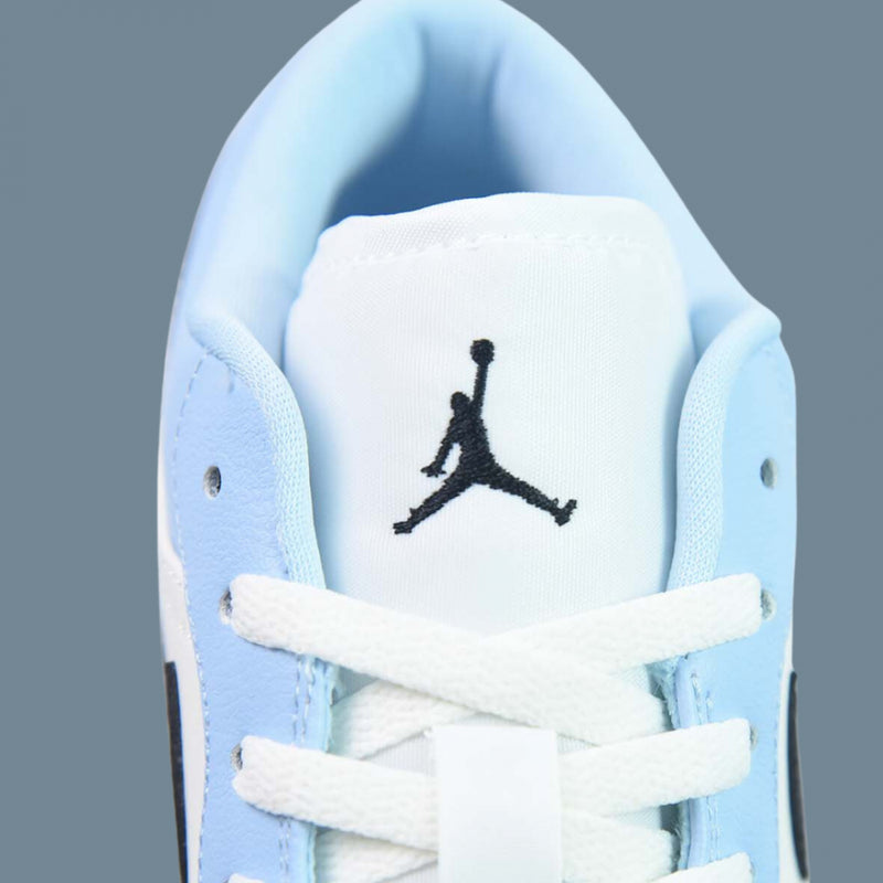 JORDAN 1 LOW - ICE BLUE BLACK