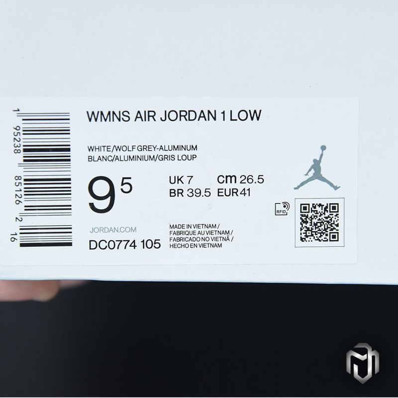 Jordan 1 low - Wolf Grey