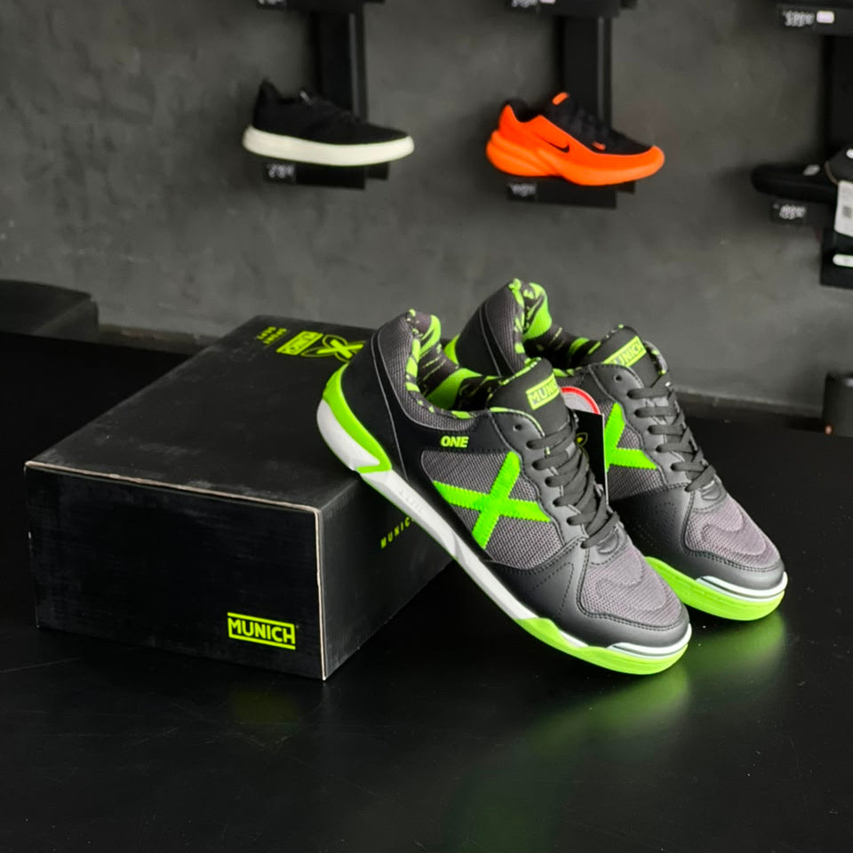 MUNICH ONE VERDE-PRETO