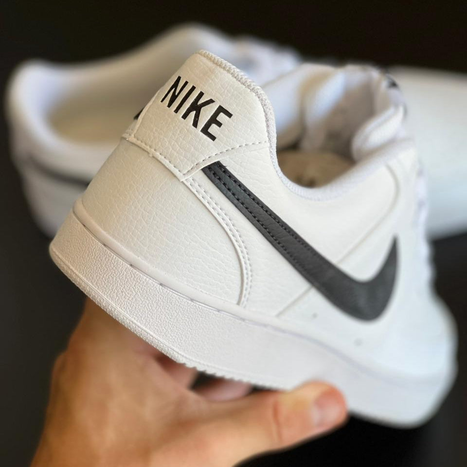 Nike Court Vision Low - Branco/Preto