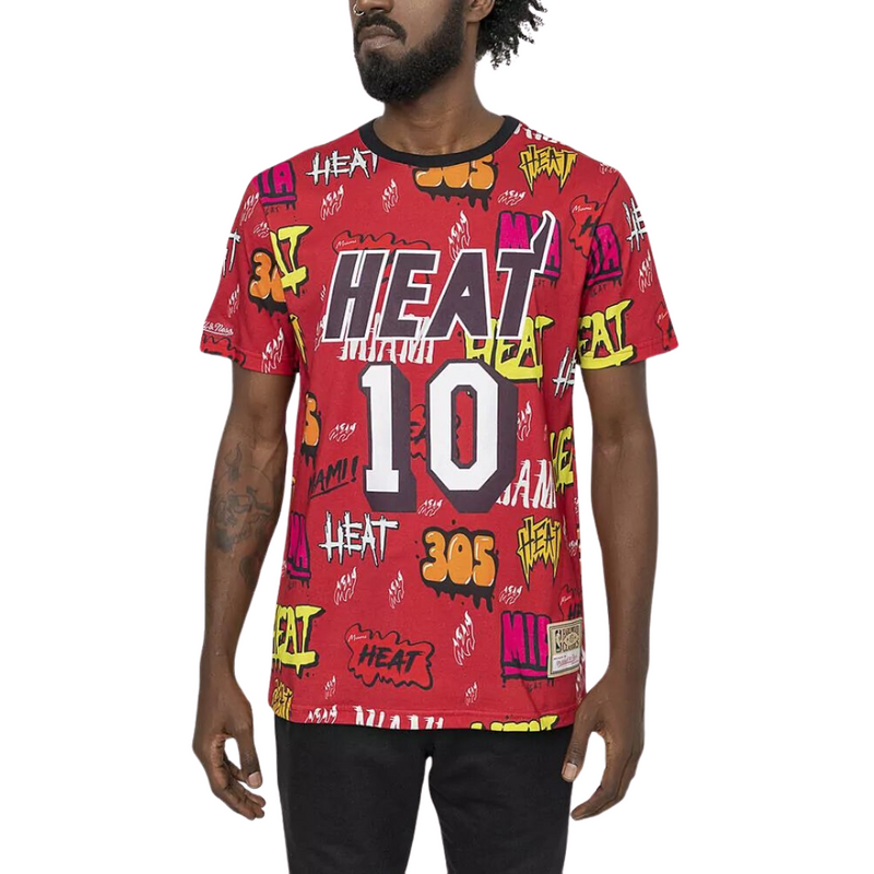 Camiseta  Miami Heat - Edição Exclusiva Mitchell&ness