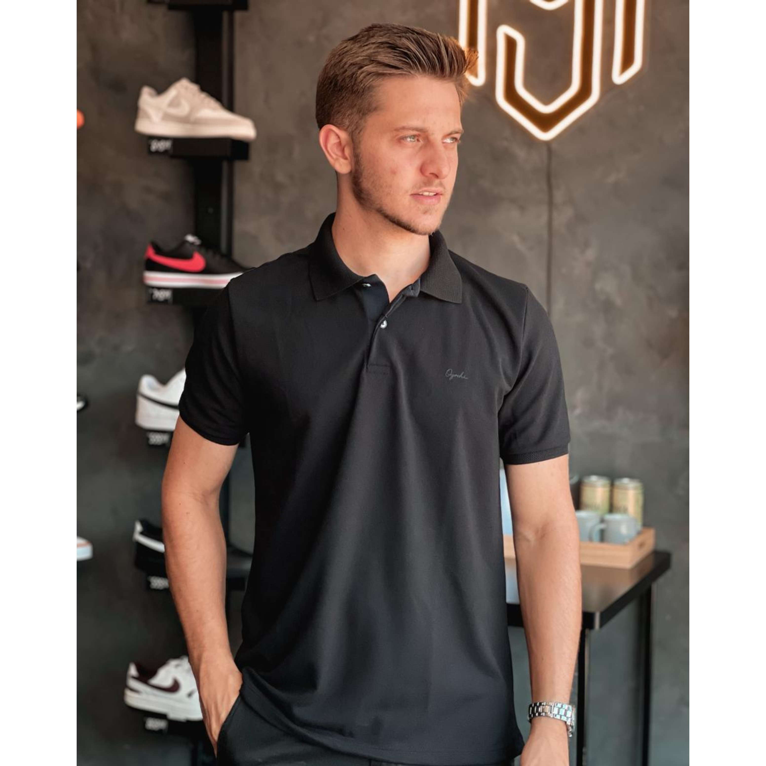 Camiseta Polo Básica - OGOCHI