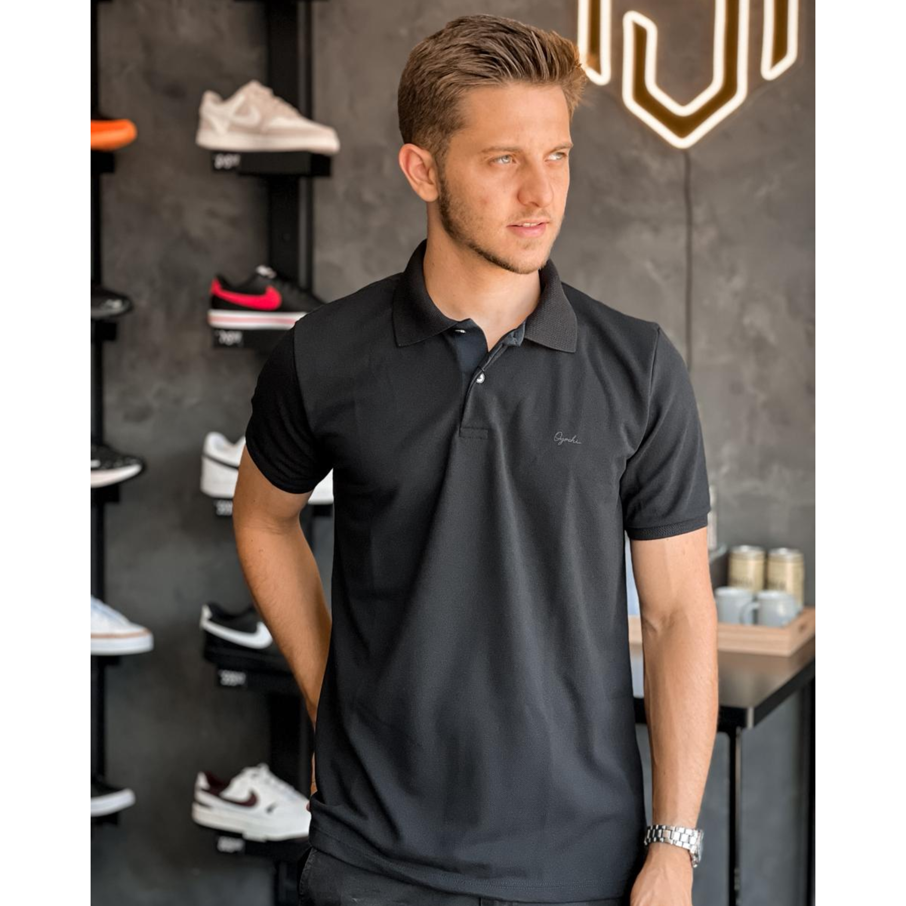 Camiseta Polo Básica - OGOCHI