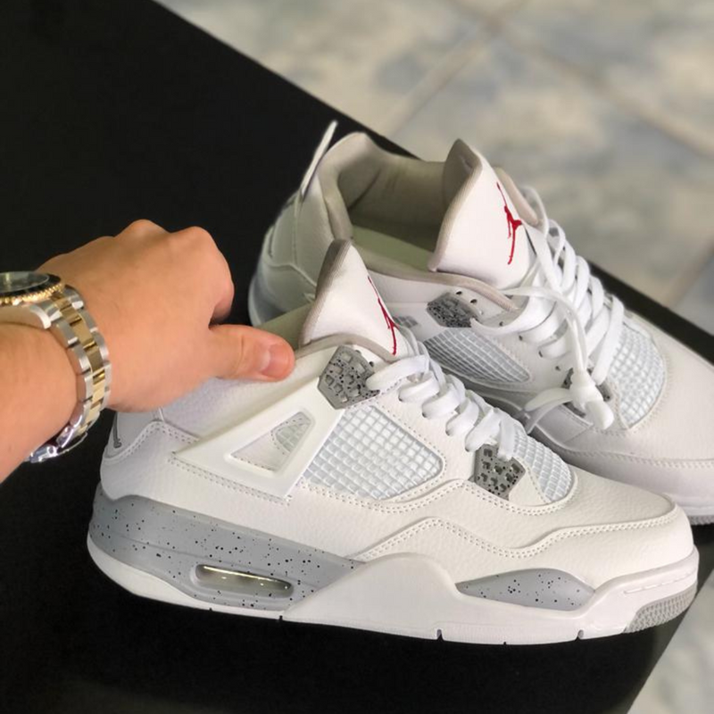 Air Jordan 4 - White Cement